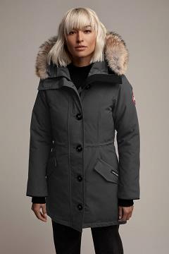 Chamarras Canada Goose Mujer Mexico - Rossclair Abrigos Grises AQ1704269